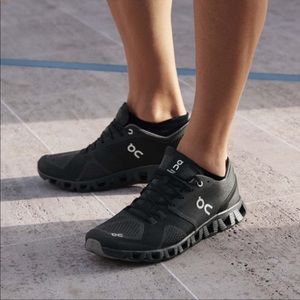 On Running Black Athletic Shoes